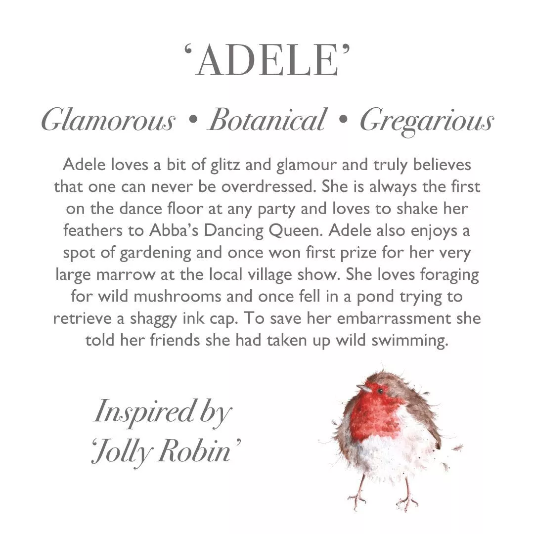Wrendale Designs – Adele Junior Robin Plush Wrendale Designs – Adele Junior Robin Plush - Image 3