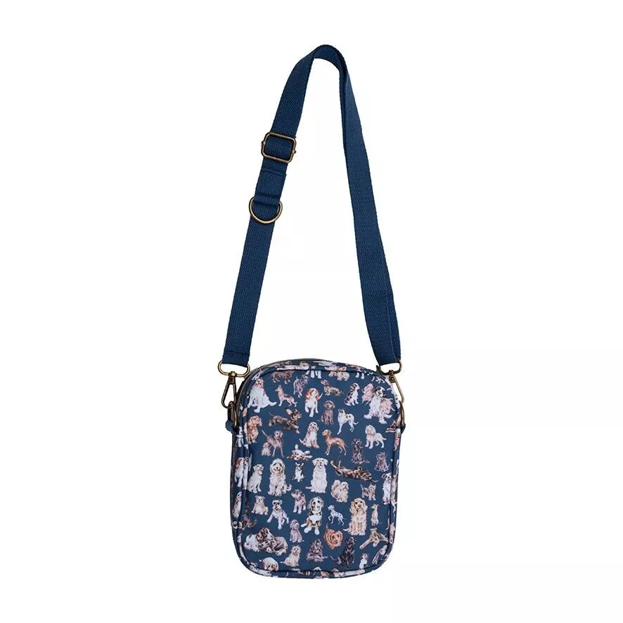 Wrendale Designs – Blue Dog Print Dog Walking Bag Wrendale Designs – Blue Dog Print Dog Walking Bag - Image 2