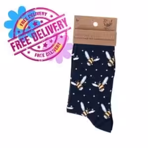 Wrendale Designs – “Busy Bee” Bumble Bee Bamboo Socks