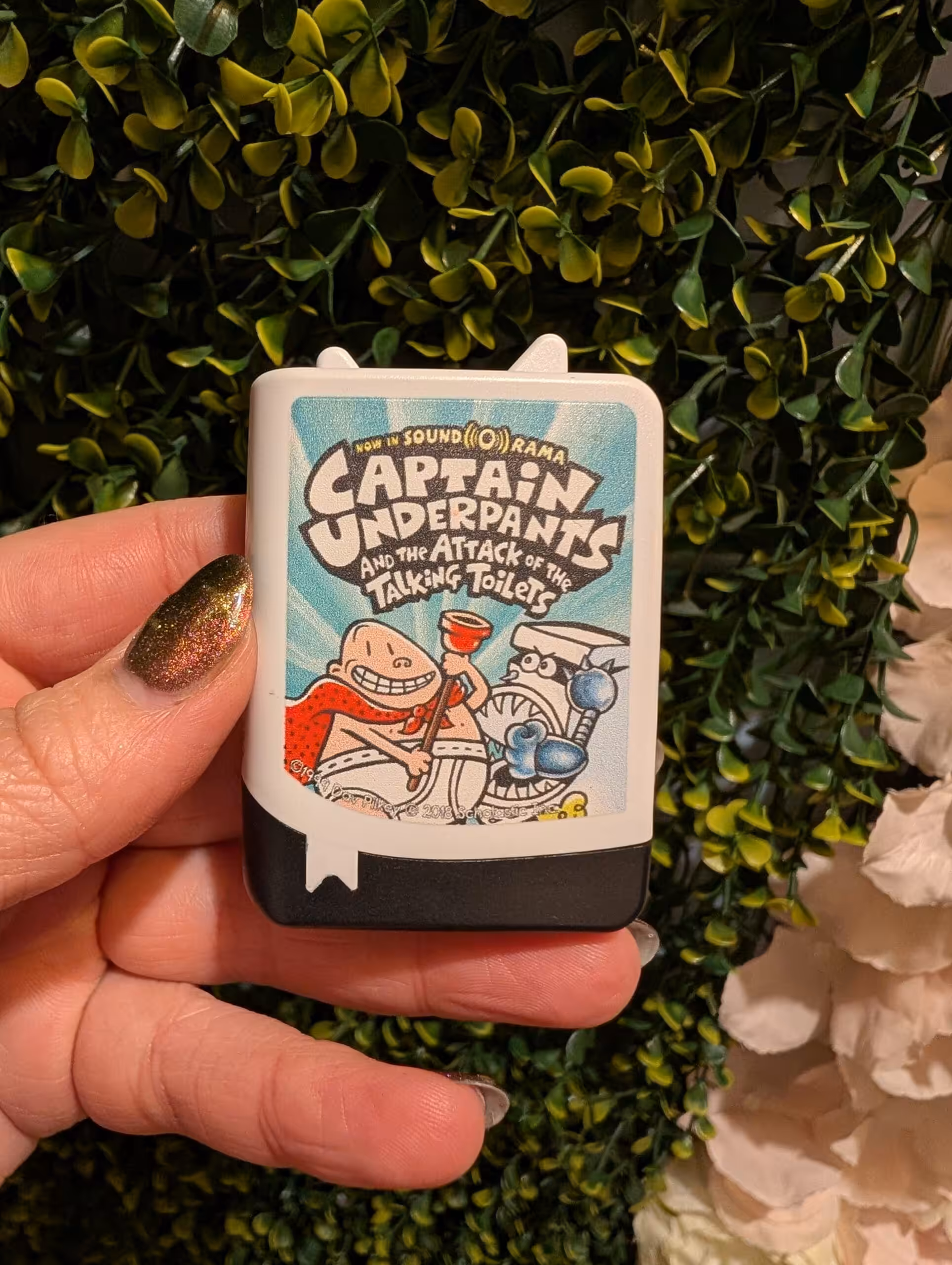 Tonies Pocket Tonie Captain Underpants and the Attack of the Talking Toilets Audio Figure Tonies Pocket Tonie Captain Underpants and the Attack of the Talking Toilets Audio Figure